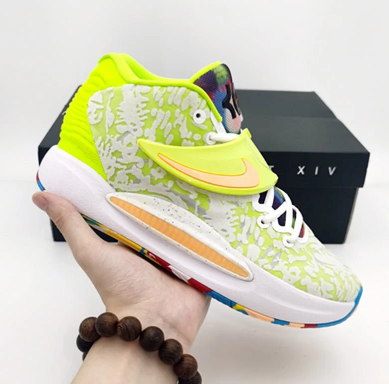 NIKE KD 14 x WHITE LIME GREEN - Soul Replicas