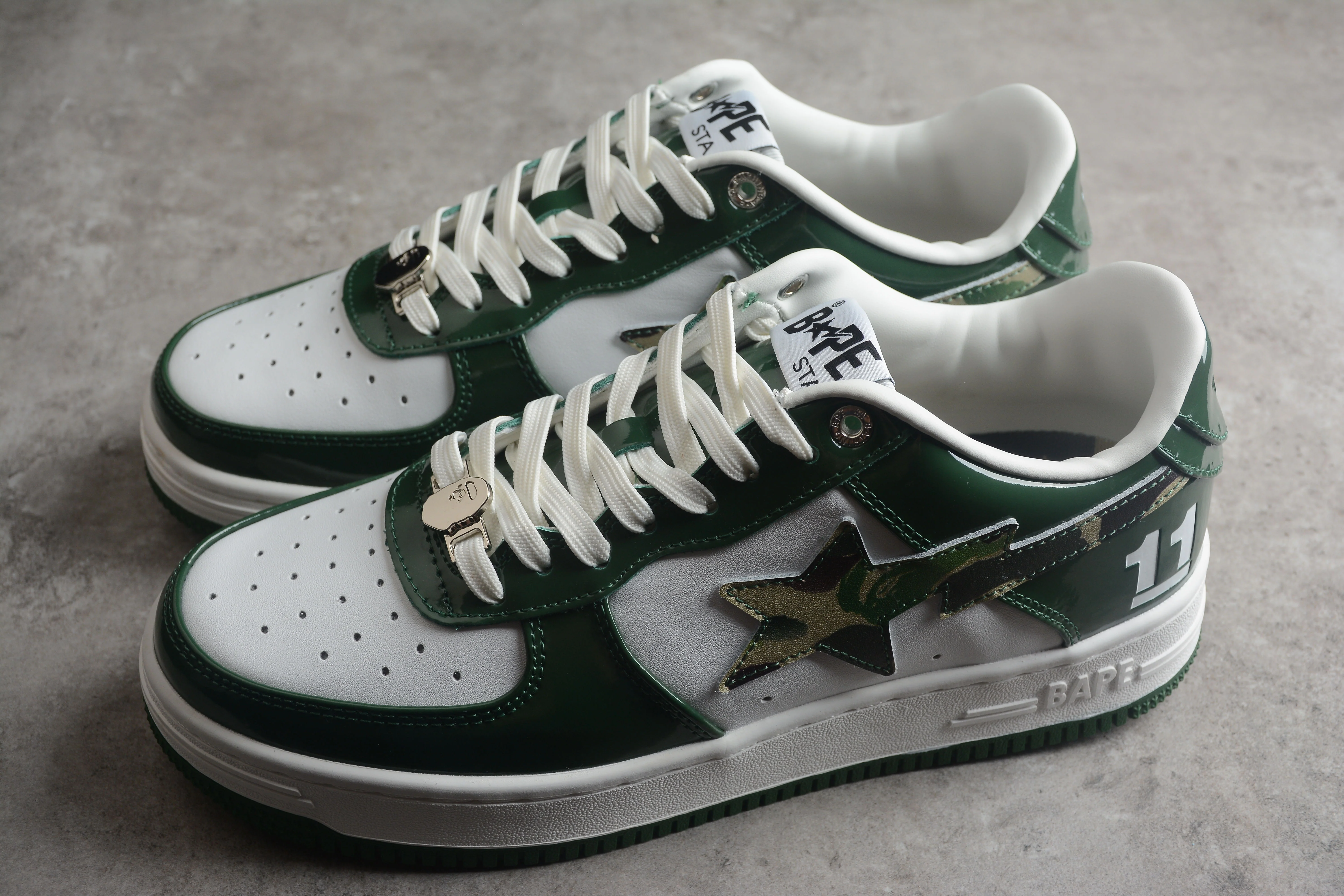 BAPE STA #11 Low Top Sneakers - Soul Replicas