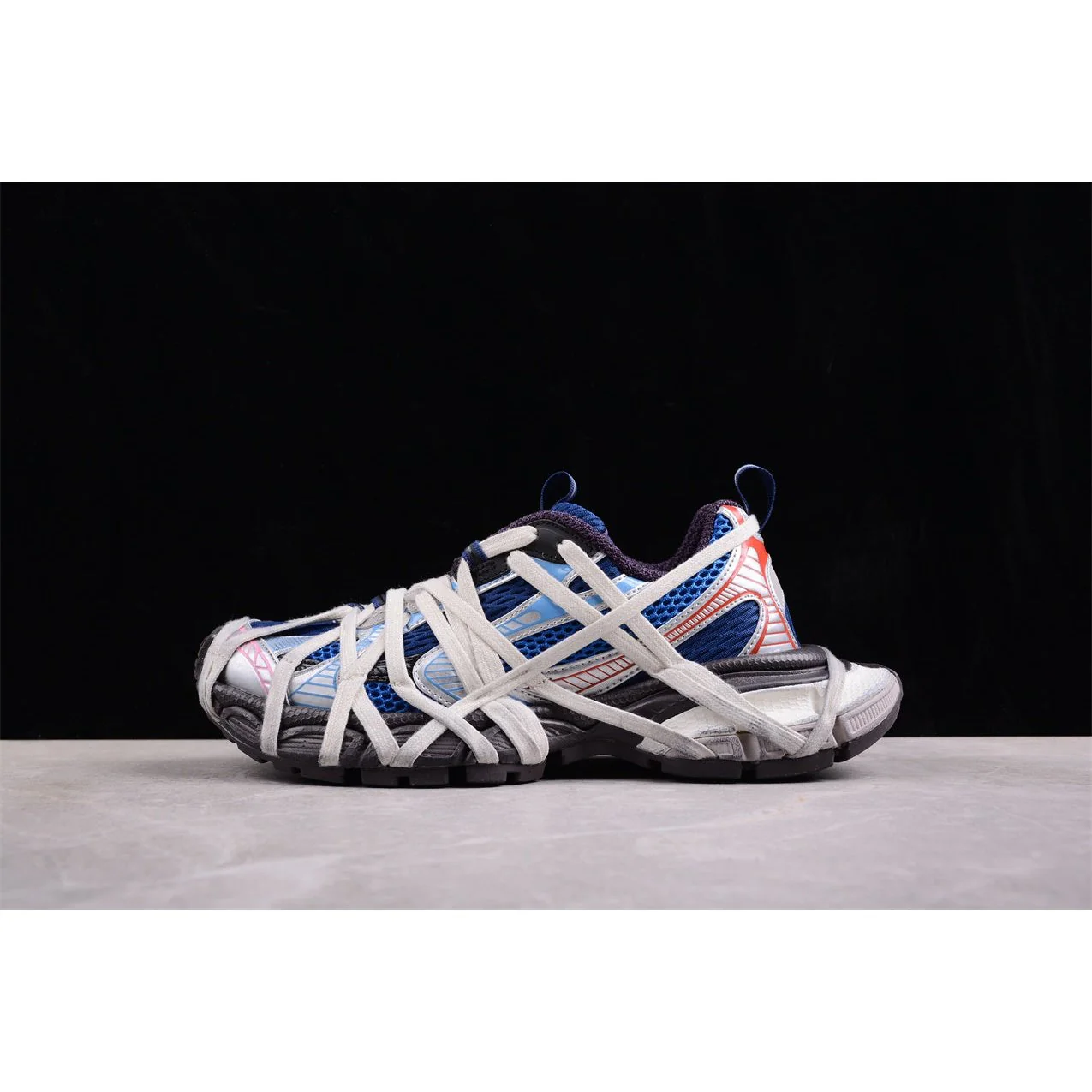 BALENCIAGA 3XL x ROYAL BLUE SILVER - Soul Replicas