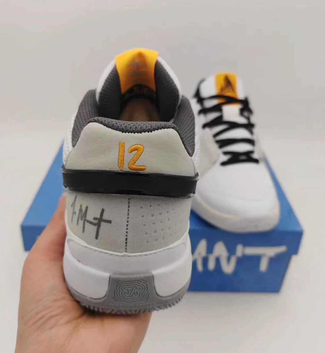 NIKE JA 1 x LIGHT SMOKE GREY - Soul Replicas