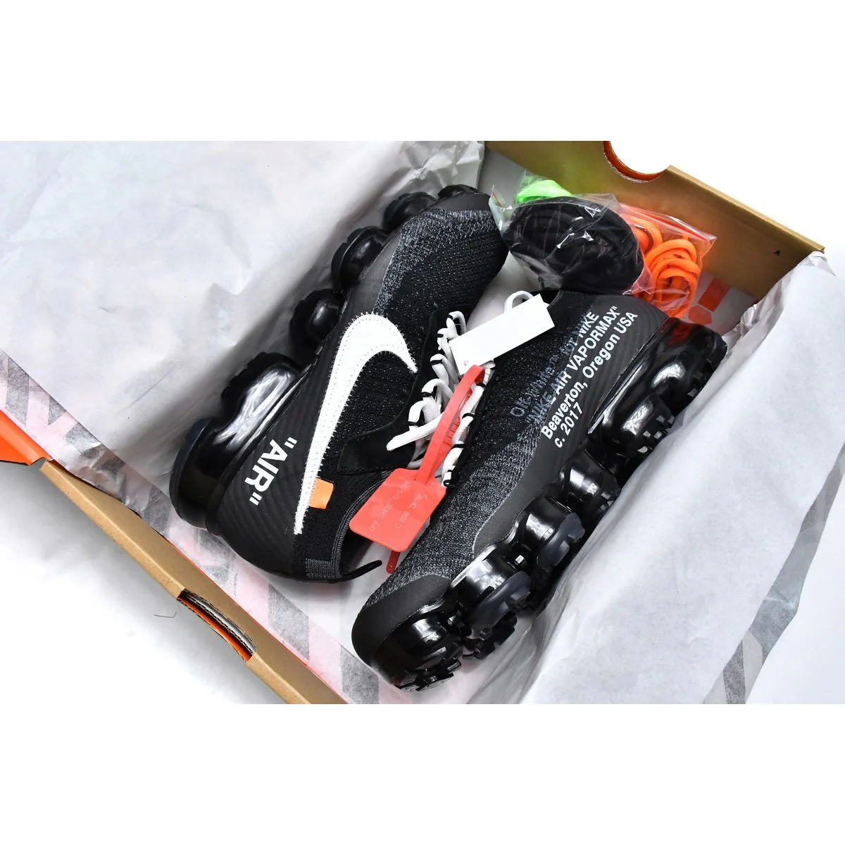 NIKE AIR VAPORMAX x OFF-WHITE BLACK - Soul Replicas