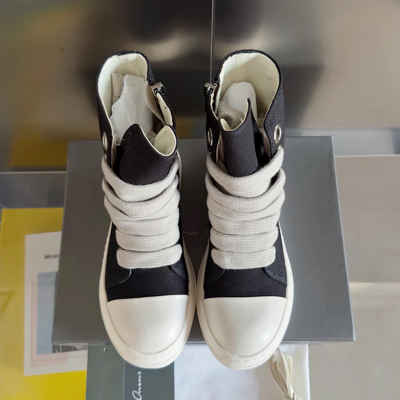 Rick Owens DRKSHDW Ramones High-Top Sneakers - Soul Replicas