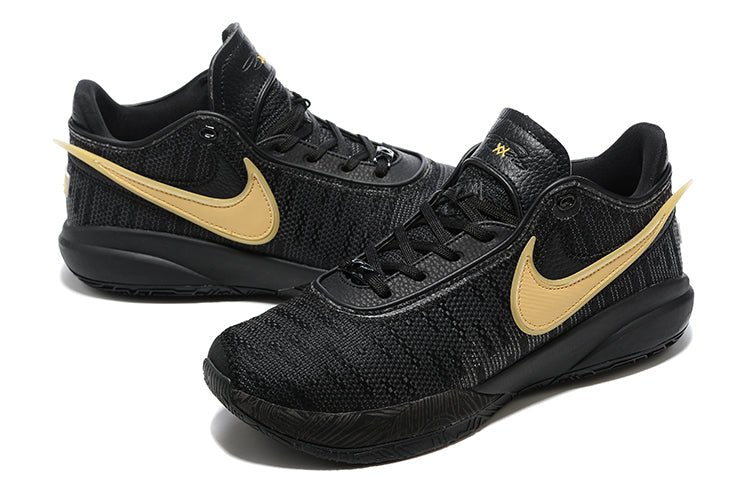 NIKE LEBRON 20 x BLACK GOLD - Soul Replicas