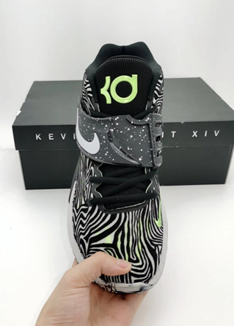 NIKE KD 14 x BLACK LIME GLOW - Soul Replicas