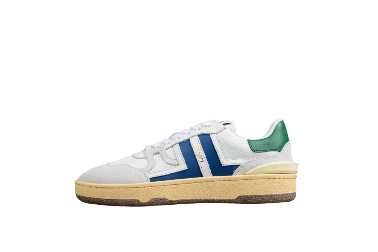 Lanvin Mesh and Suede Sneakers - Soul Replicas