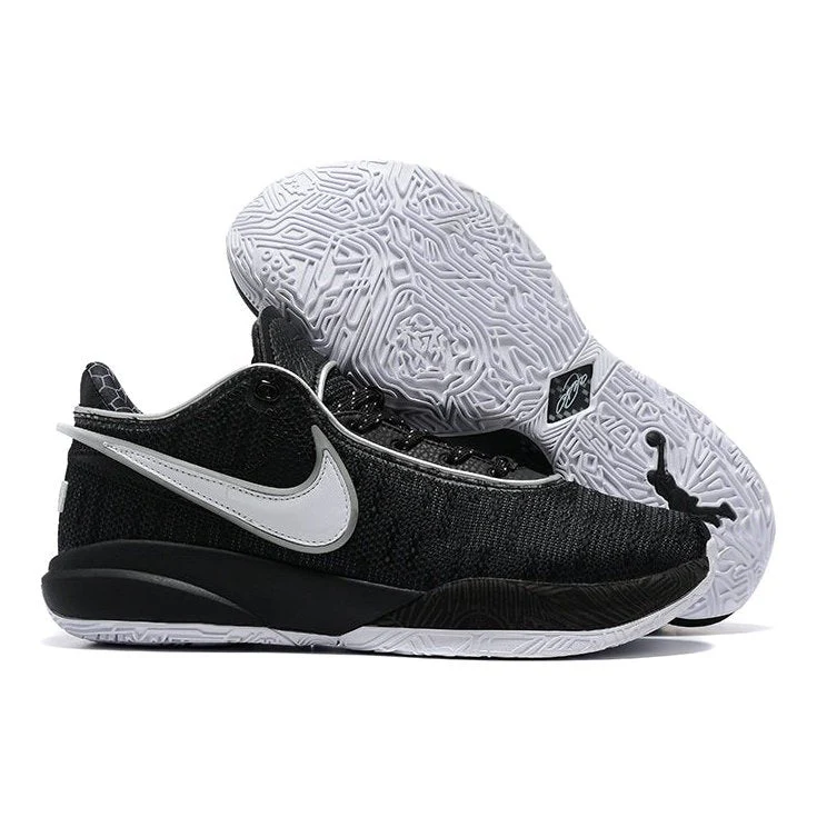 NIKE LEBRON 20 x BLACK WHITE - Soul Replicas