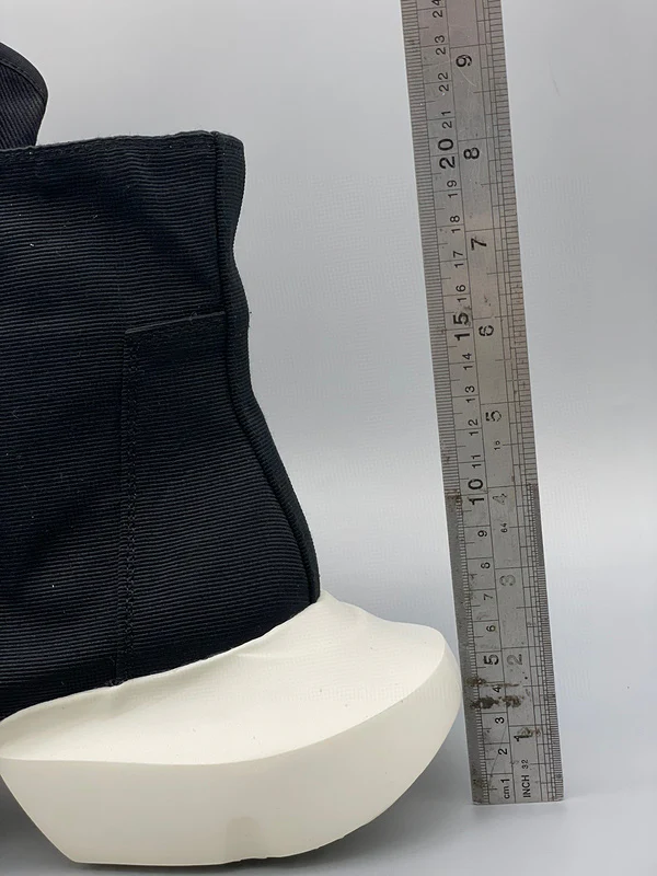 Rick Owens Black High-Top Platform Sneakers - Soul Replicas