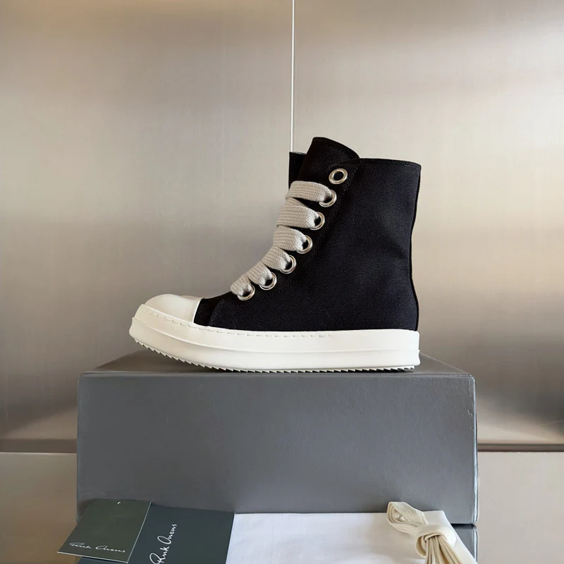 Rick Owens DRKSHDW Ramones High-Top Sneakers - Soul Replicas