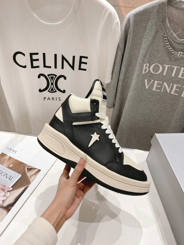 Rick Owens High-Top Sneakers - Soul Replicas