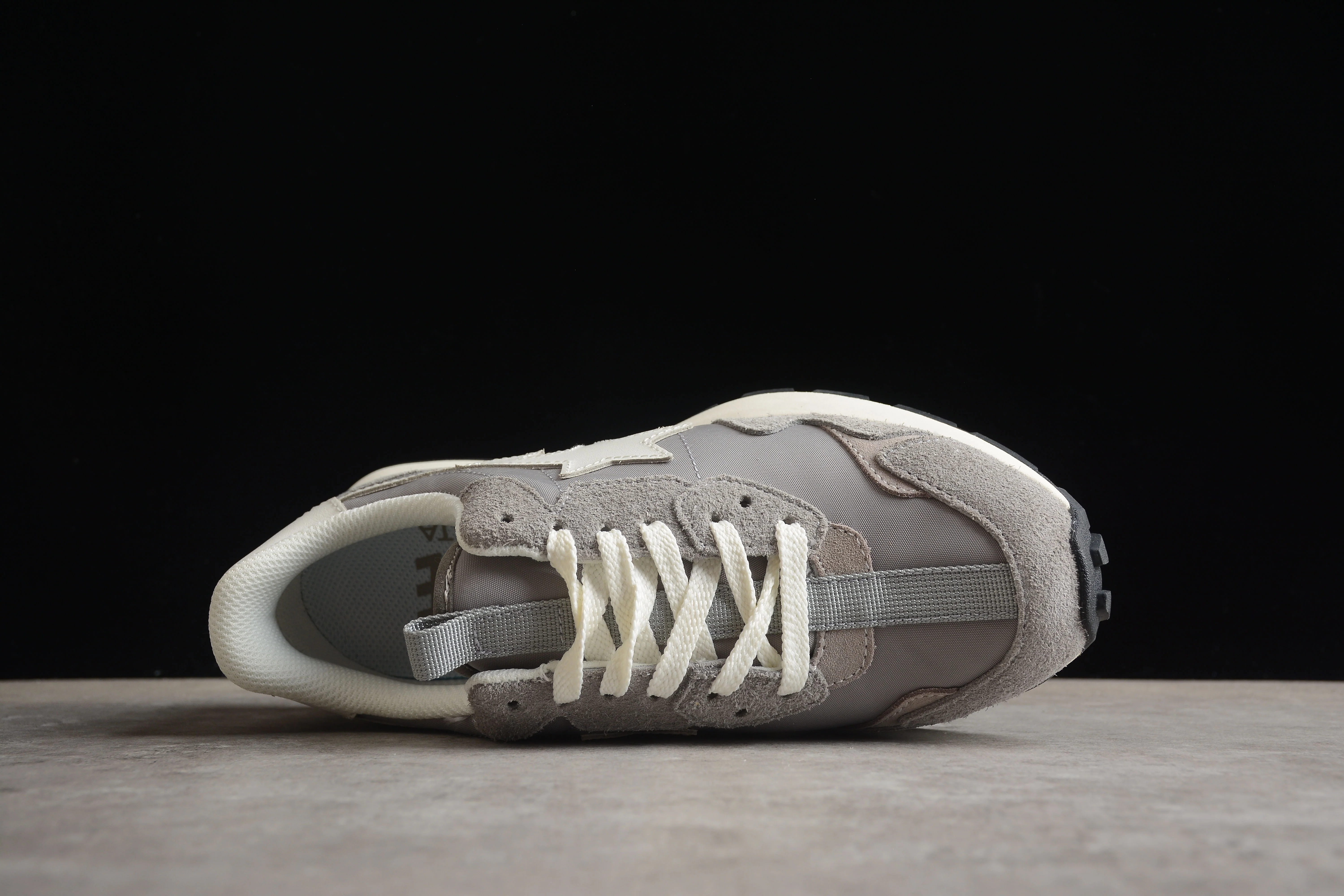 BAPE STA Runner Sneakers in Grey and White - Soul Replicas