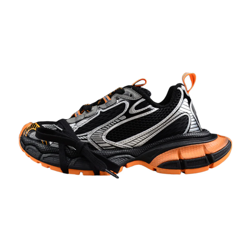 BALENCIAGA 3XL x BLACK ORANGE GREY - Soul Replicas