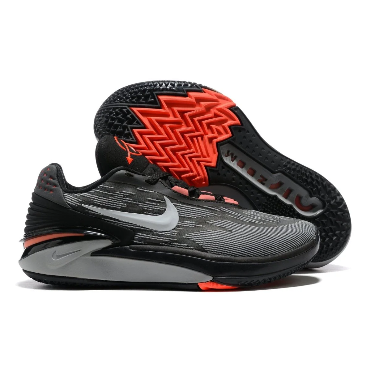 NIKE ZOOM G.T. CUT 2 x BLACK BRIGHT CRIMSON - Soul Replicas