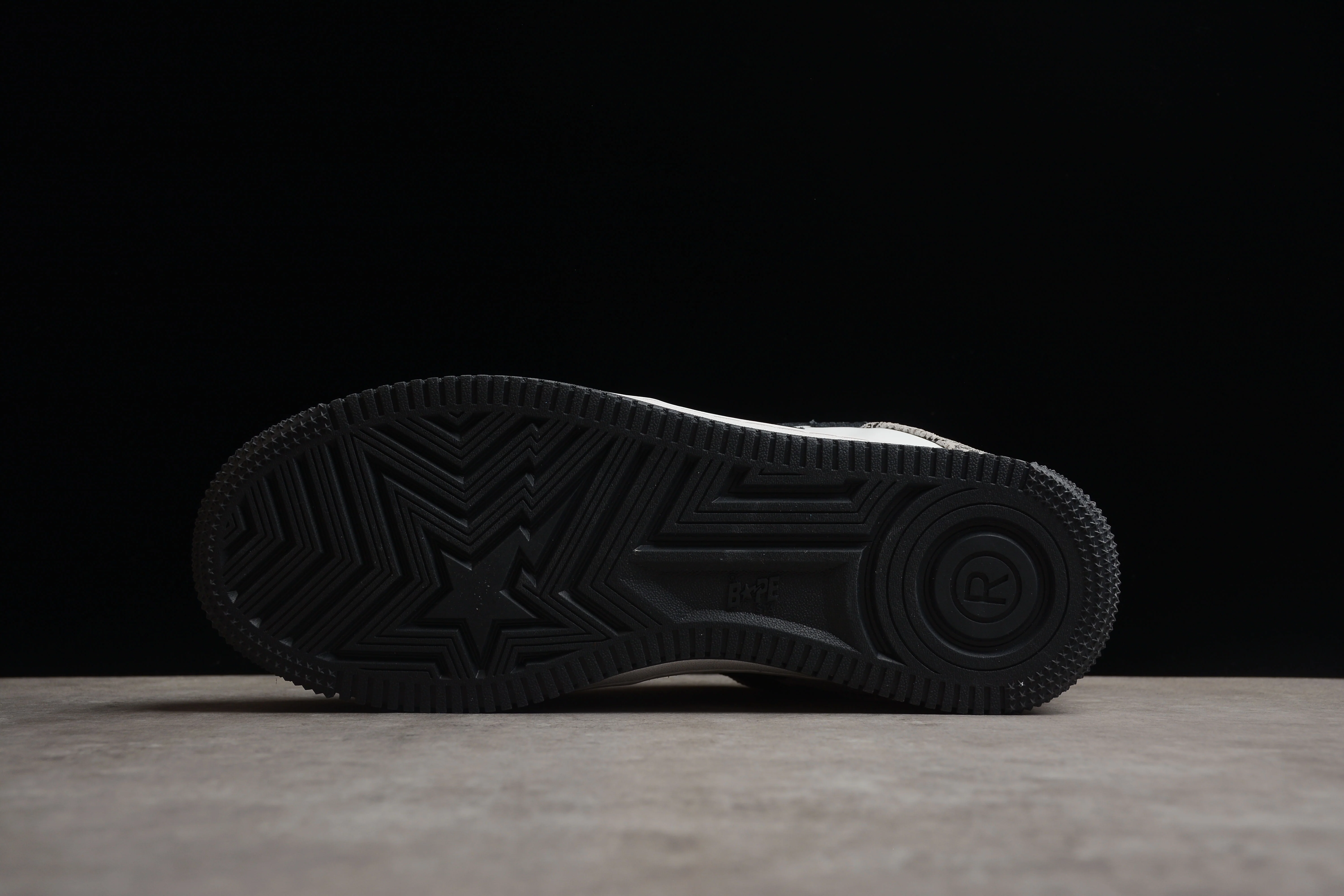 BAPE STA Low-Top Sneakers with Snakeskin Pattern - Soul Replicas