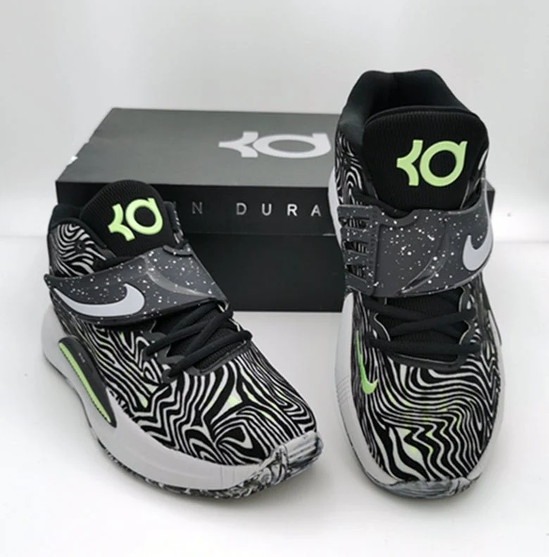 NIKE KD 14 x BLACK LIME GLOW - Soul Replicas