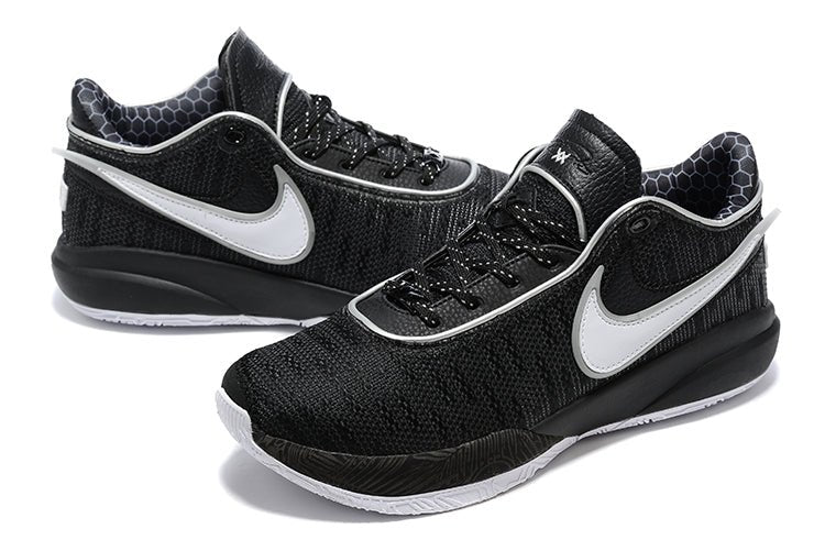 NIKE LEBRON 20 x BLACK WHITE - Soul Replicas