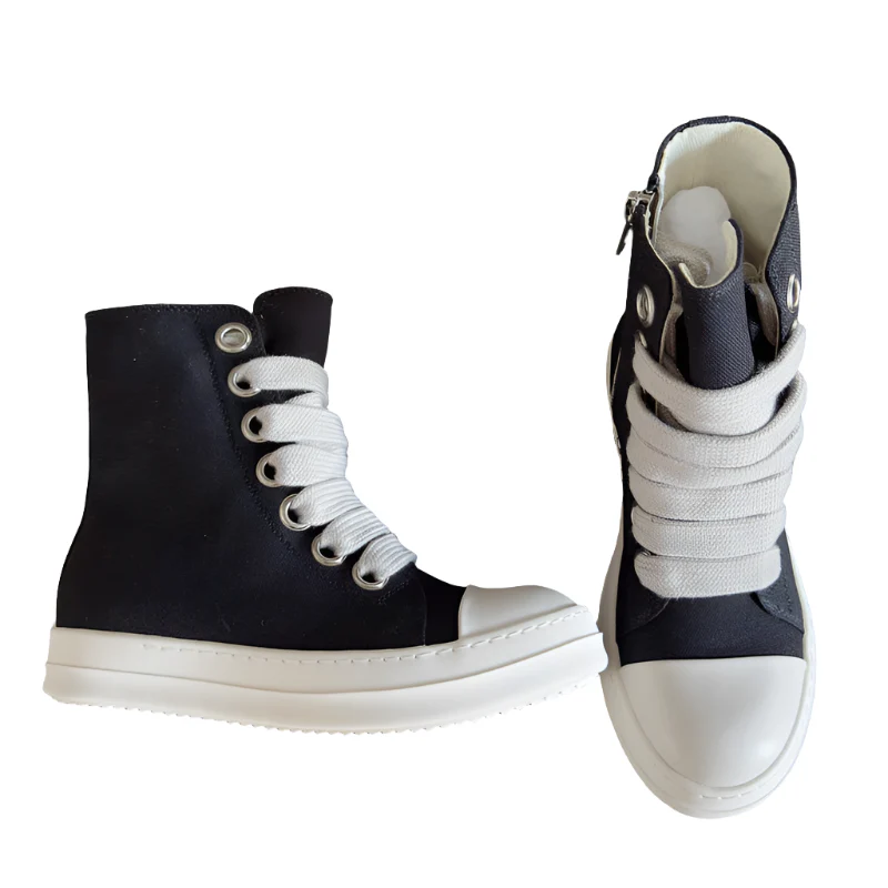 Rick Owens DRKSHDW Ramones High-Top Sneakers - Soul Replicas