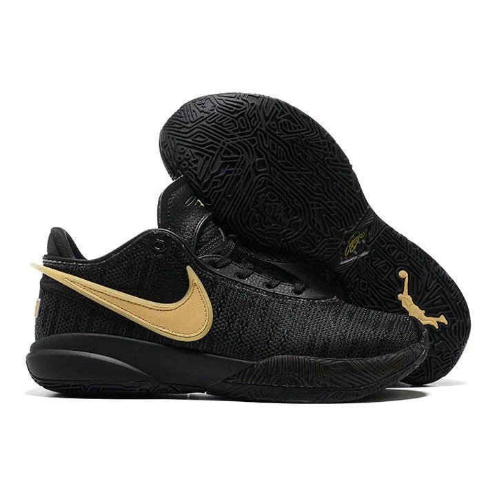 NIKE LEBRON 20 x BLACK GOLD - Soul Replicas