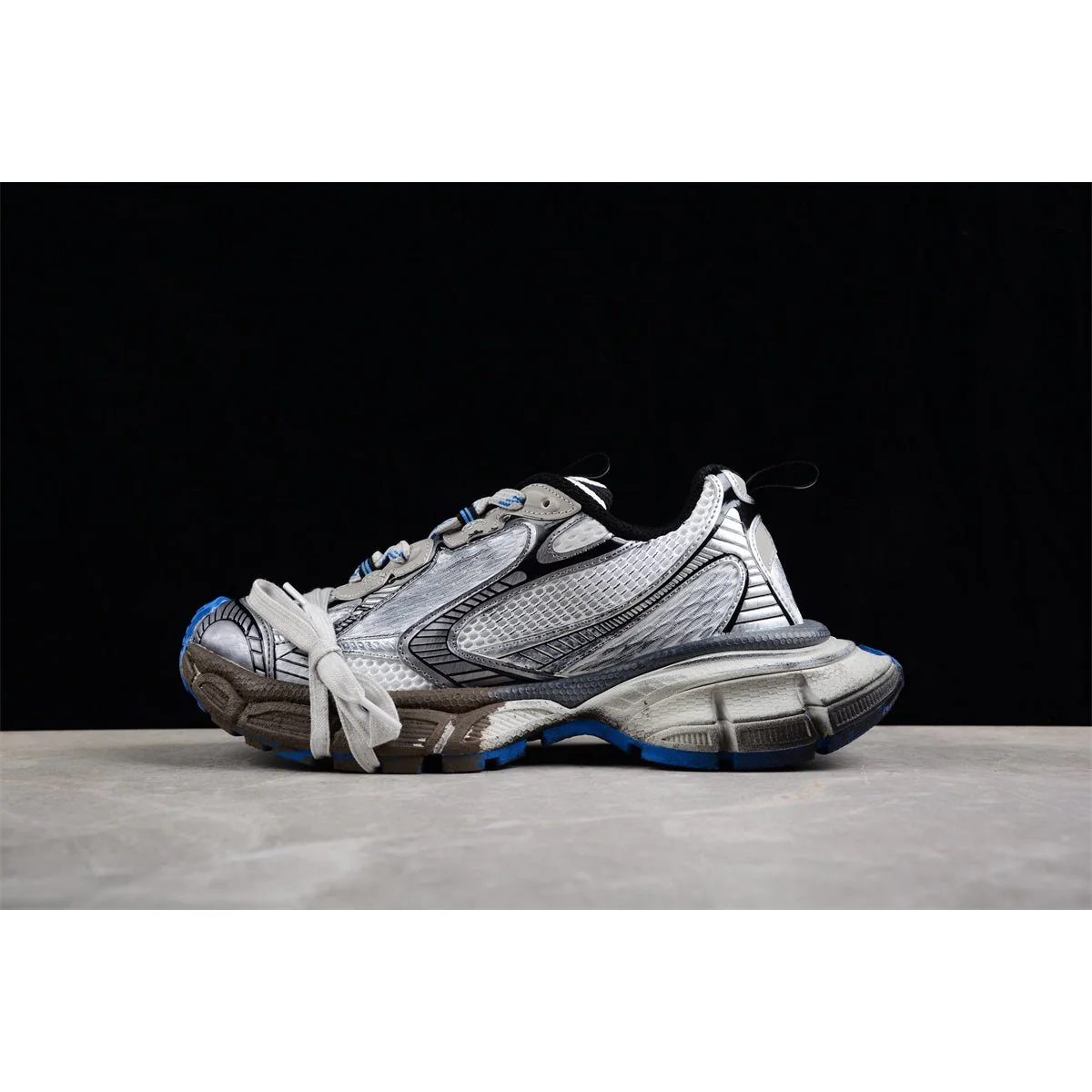 BALENCIAGA 3XL x GRAY BLUE-GRAFFITI - Soul Replicas