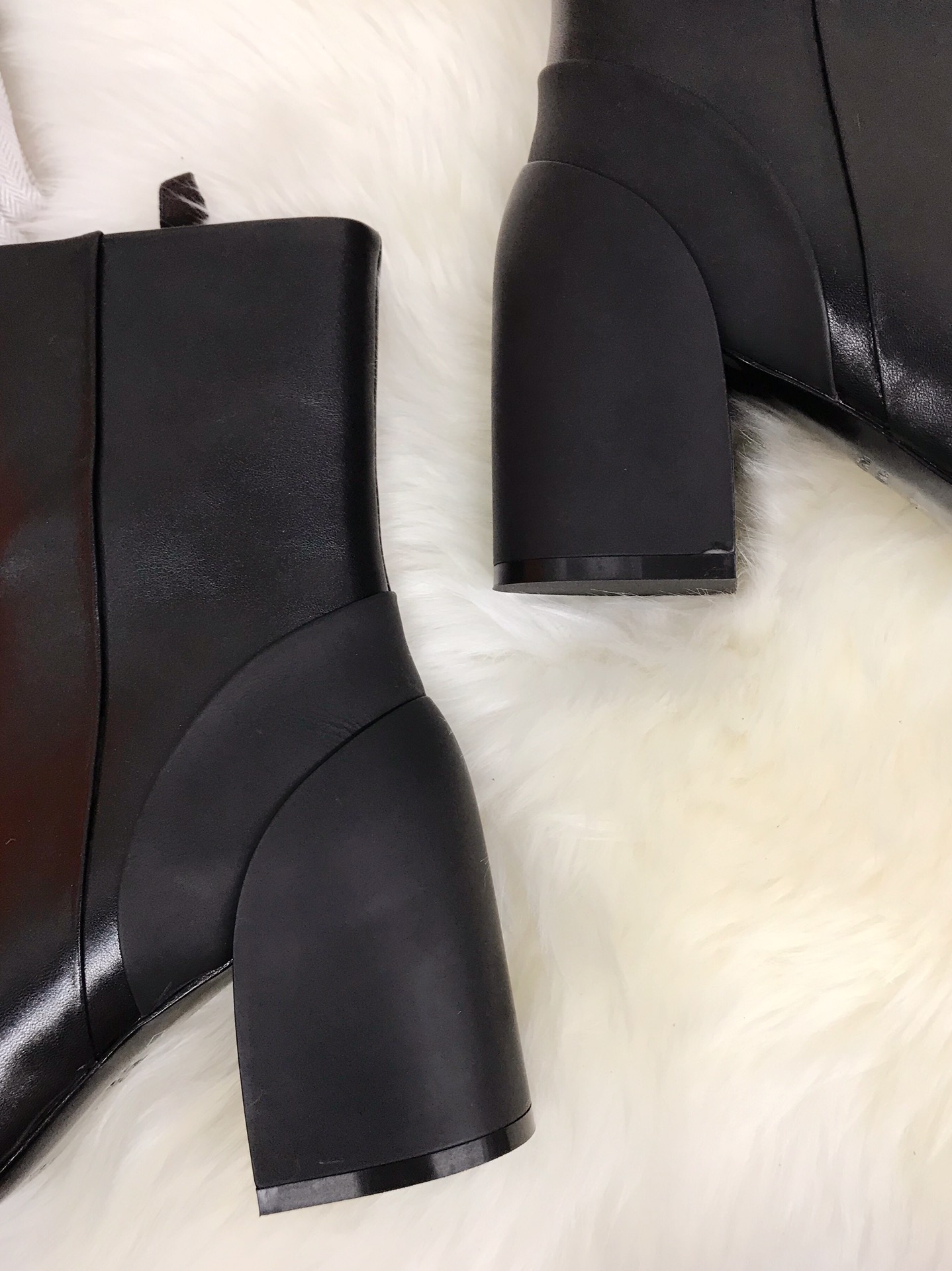 Hermes Brooke Ankle Boots Black For Women 2.4in/6cm - Soul Replicas