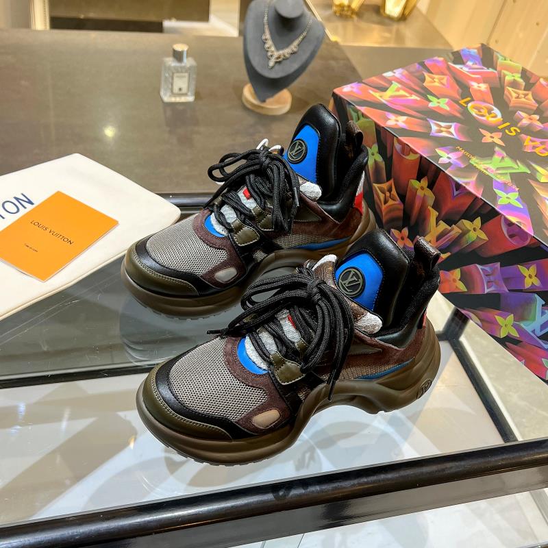 Louis Vuitton Women's LV Archlight Sneaker Dark Brown For Women LV - Soul Replicas