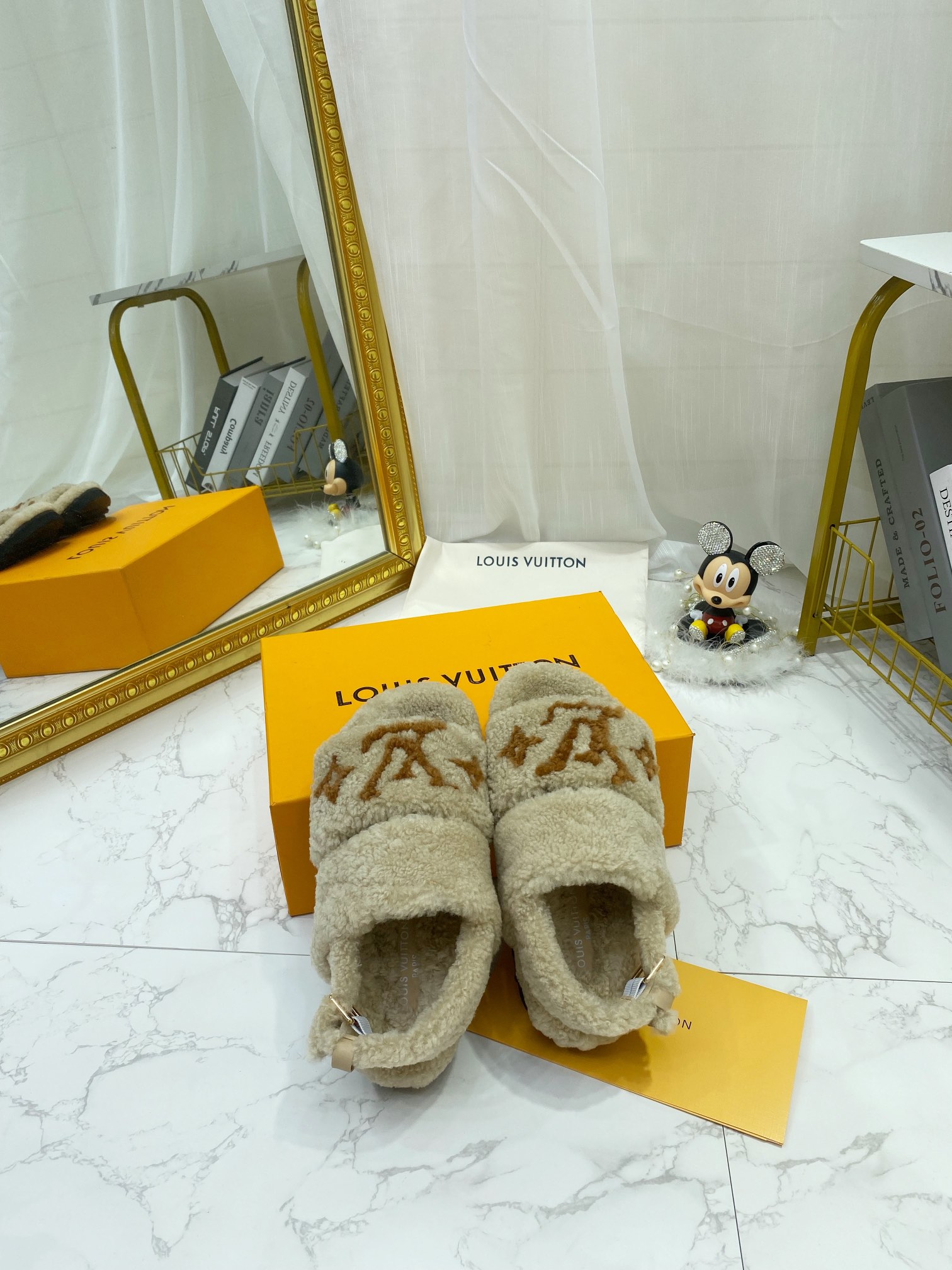 Louis Vuitton Women's Paseo Flat Comfort Sandal Beige For Women LV 1AA1GY - Soul Replicas