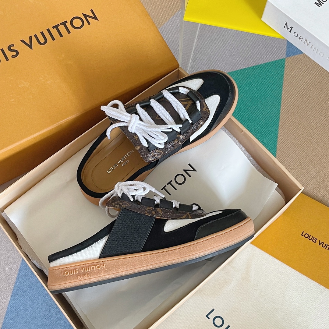 Louis Vuitton Women's Lous Sneakers Beige For Women LV - Soul Replicas