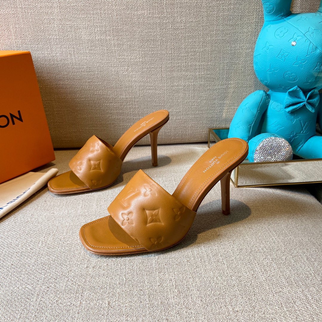 Louis Vuitton Women's Revival Mule Brown For Women LV - Soul Replicas