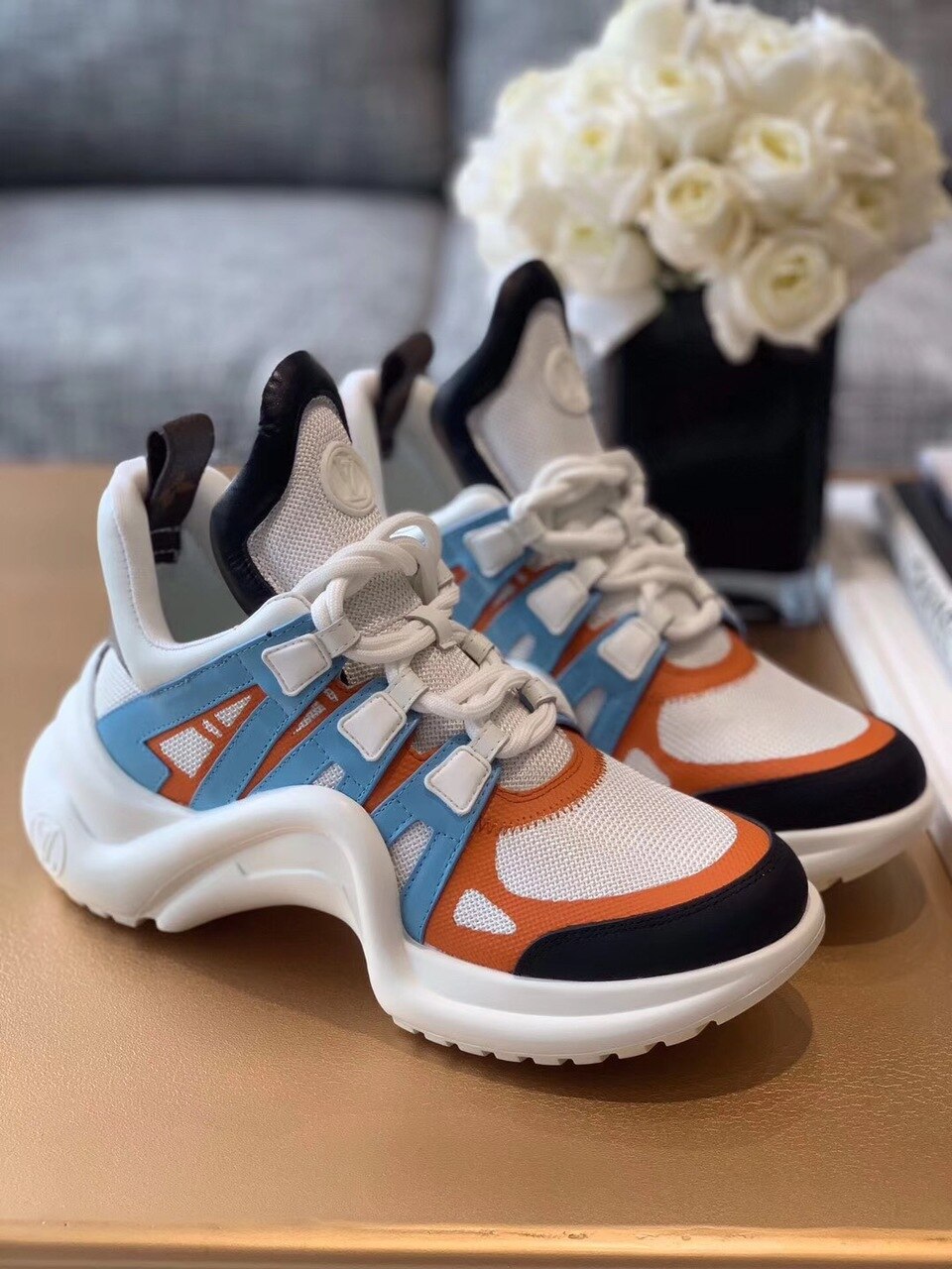 Louis Vuitton LV Archlight Sneaker Technical Fabric Multi Color For Women LV - Soul Replicas