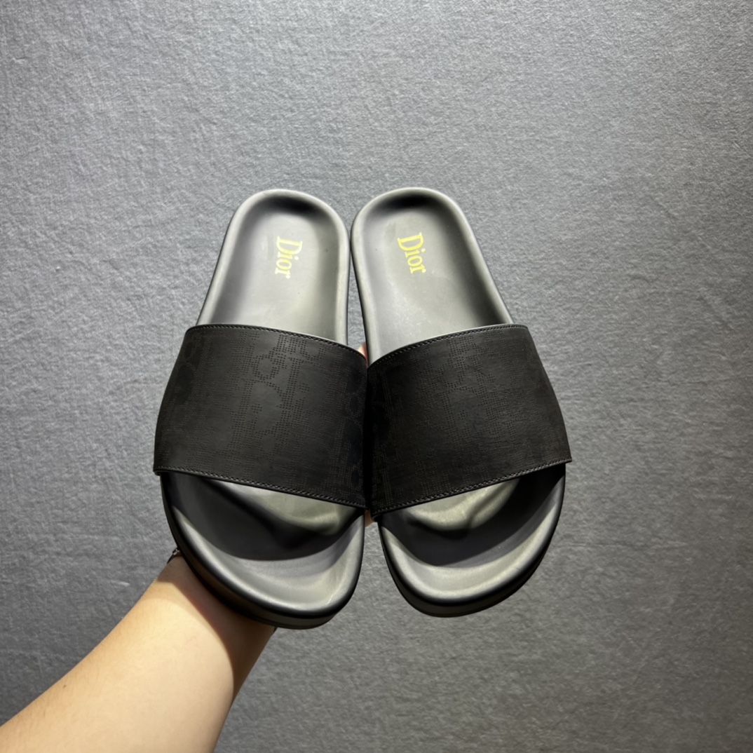 Christian Dior Dway Slide Black For Men CD - Soul Replicas