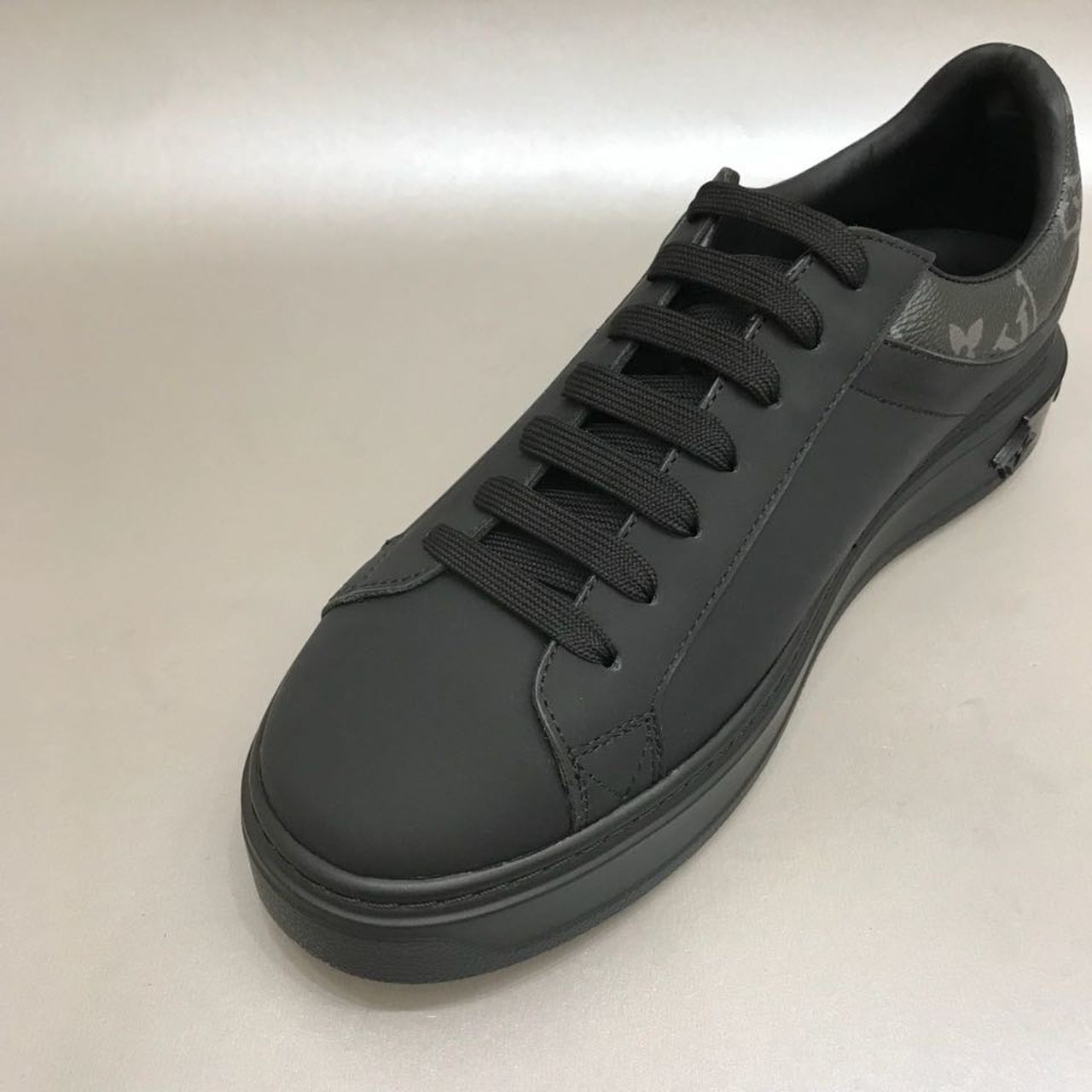 Louis Vuitton Time Out Sneaker Black For Women LV - Soul Replicas