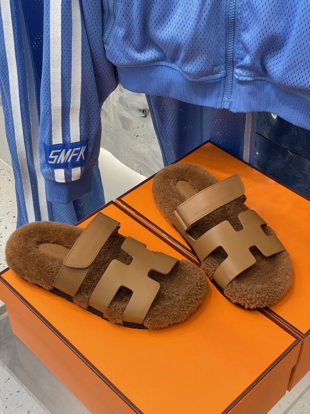 Hermes Chypre Sandal Brown For Women - Soul Replicas