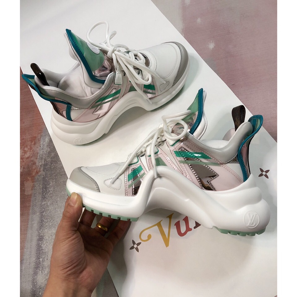 Louis Vuitton Women's LV Archlight Sneaker Green For Women LV - Soul Replicas