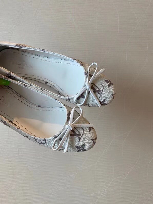 Louis Vuitton Women's Joy Ballerina White For Women LV - Soul Replicas