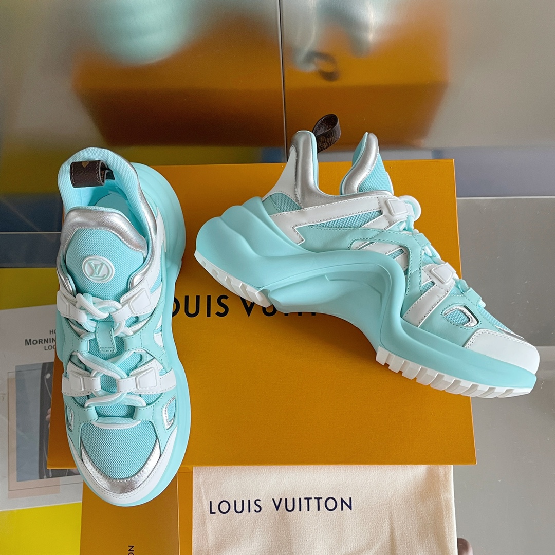 Louis Vuitton Women's LV Archlight Sneaker Blue For Women LV - Soul Replicas