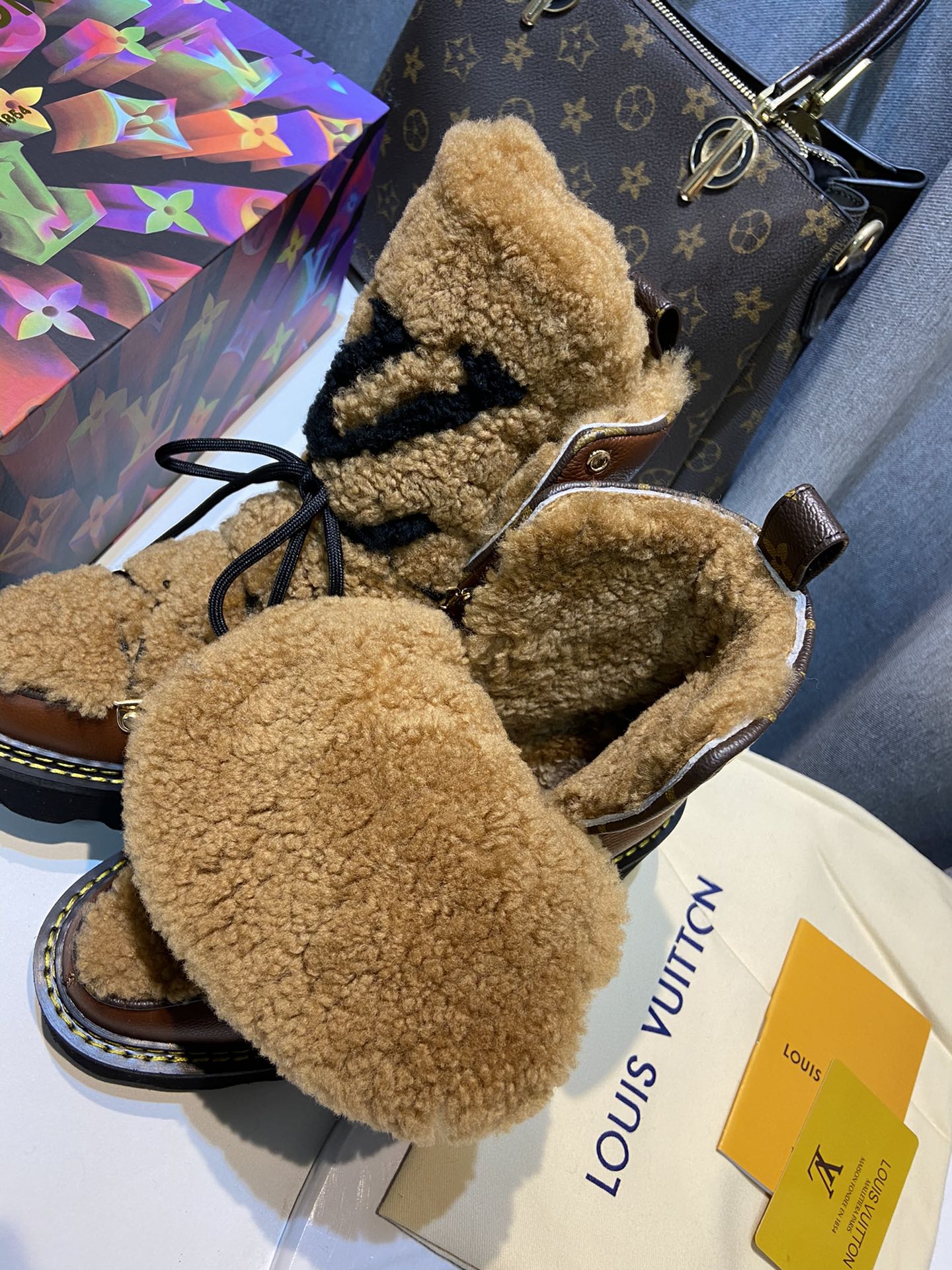 Louis Vuitton Women's Beaubourg Ankle Boot Brown For Women LV - Soul Replicas