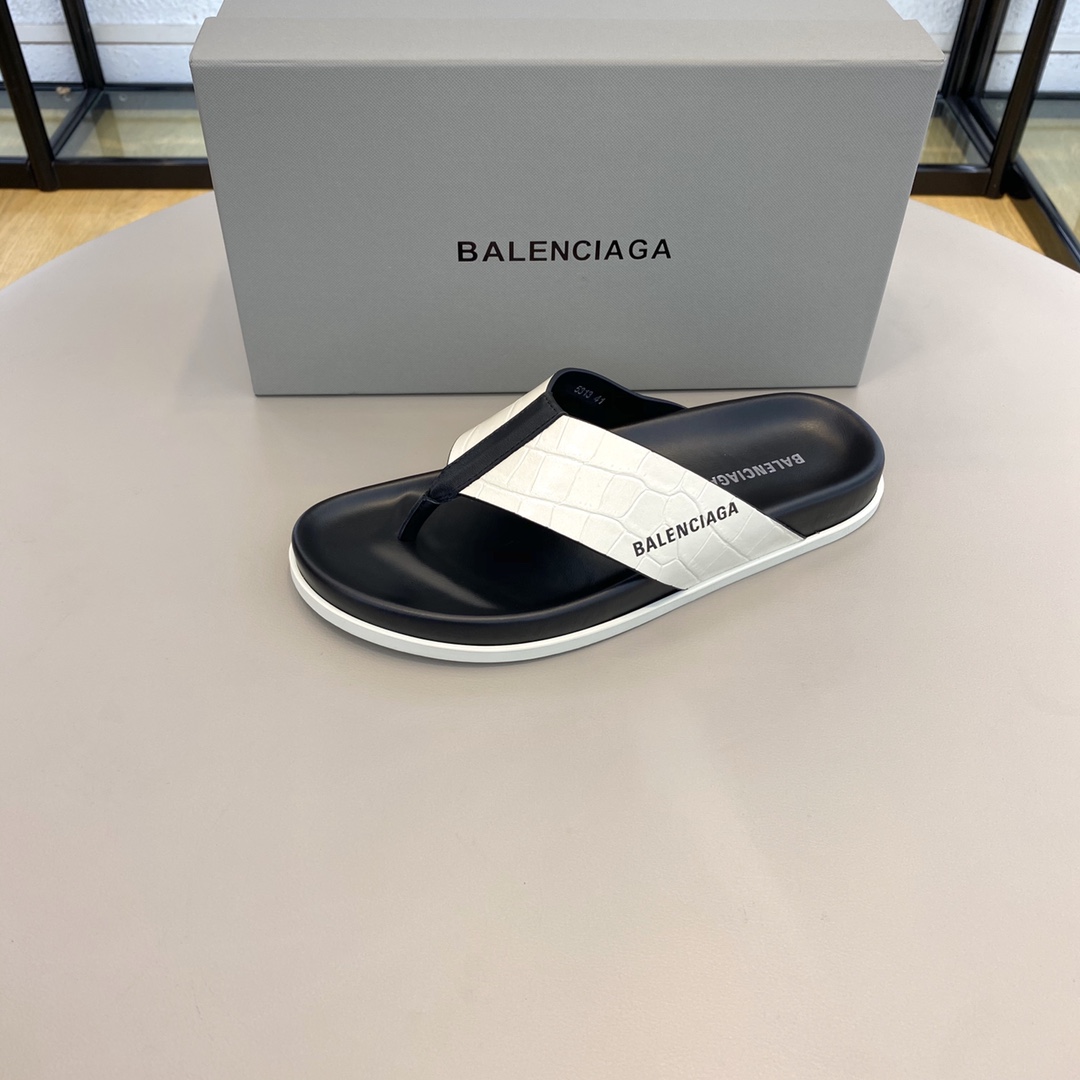 Balenciaga Slide Sandal White For Women - Soul Replicas