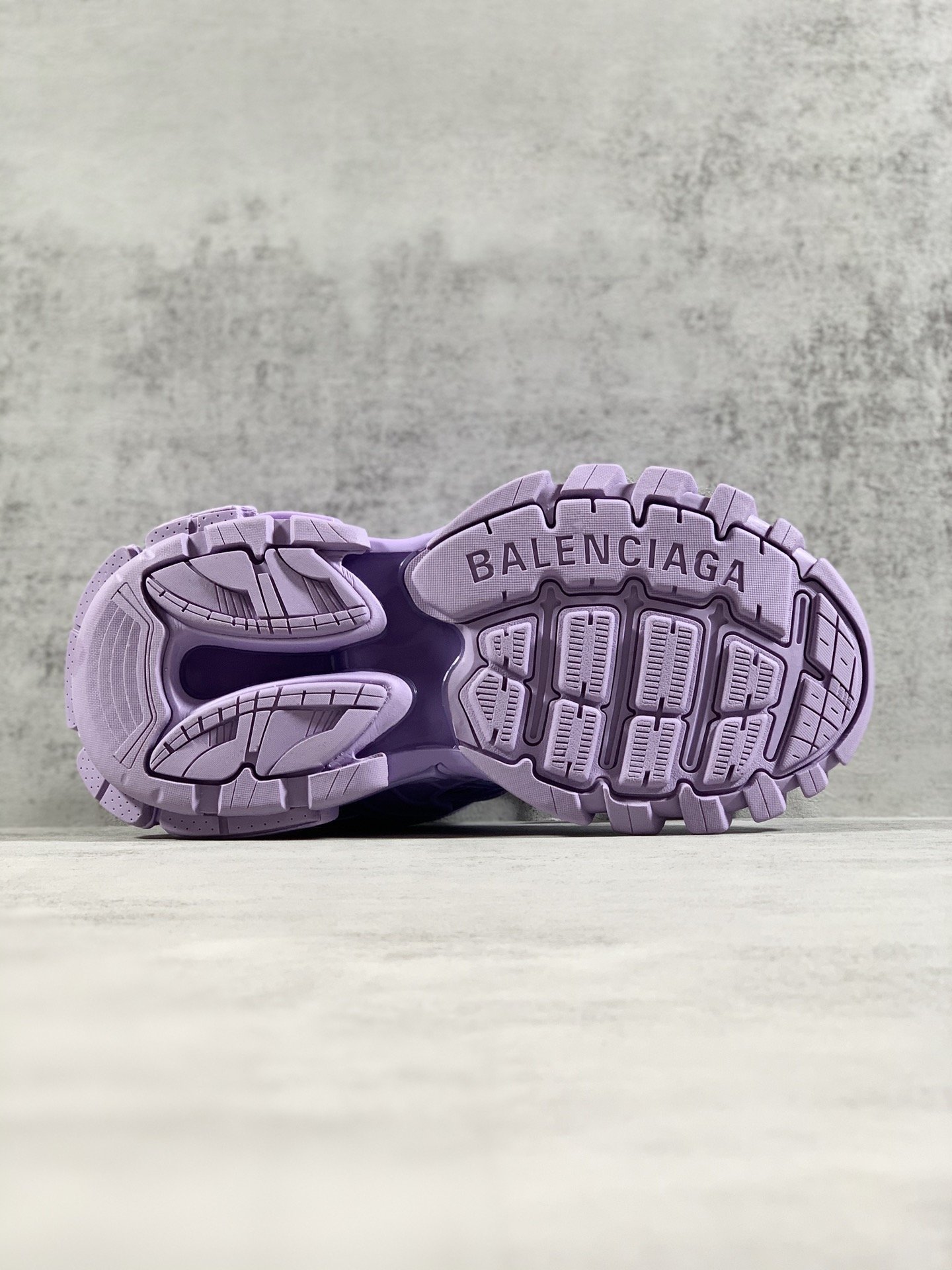 Balenciaga Track.2 Clear Sole Trainers Purple For Women - Soul Replicas