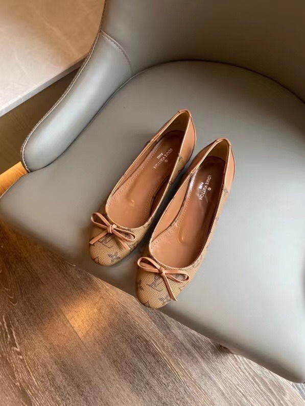 Louis Vuitton Women's Joy Ballerina Brown For Women LV - Soul Replicas