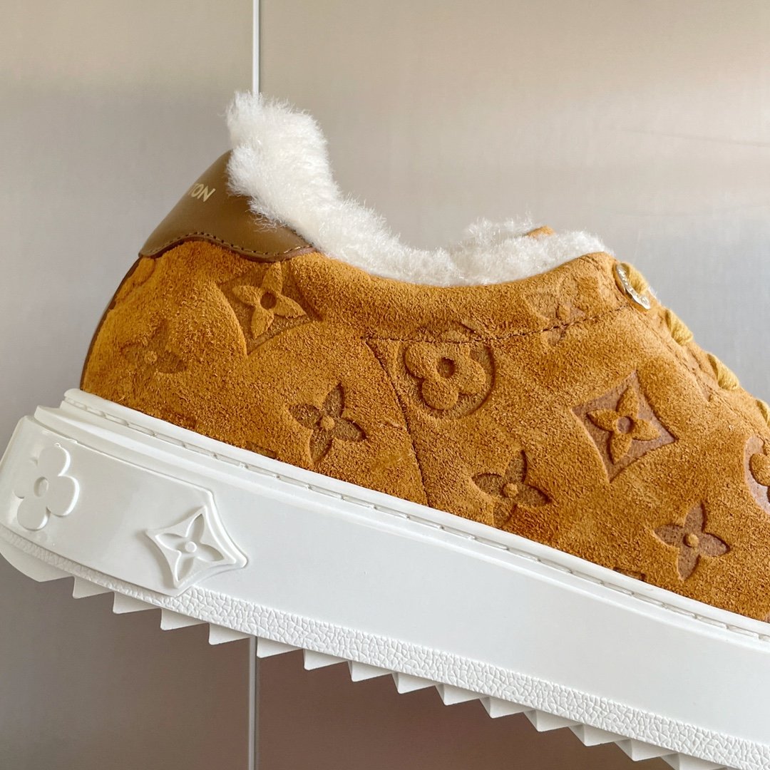 Louis Vuitton Women's Time Out Sneaker Brown For Women LV - Soul Replicas