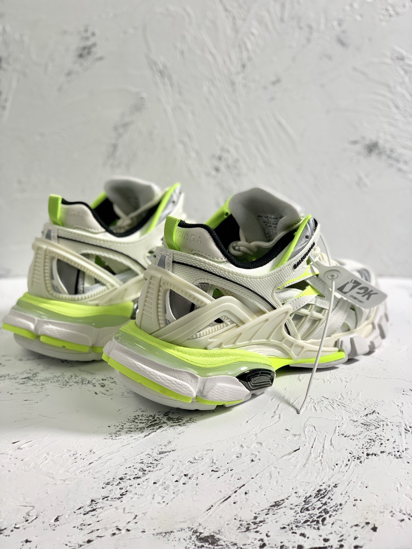 Balenciaga Track.2 Clear Sole Trainers Multicolour For Women - Soul Replicas