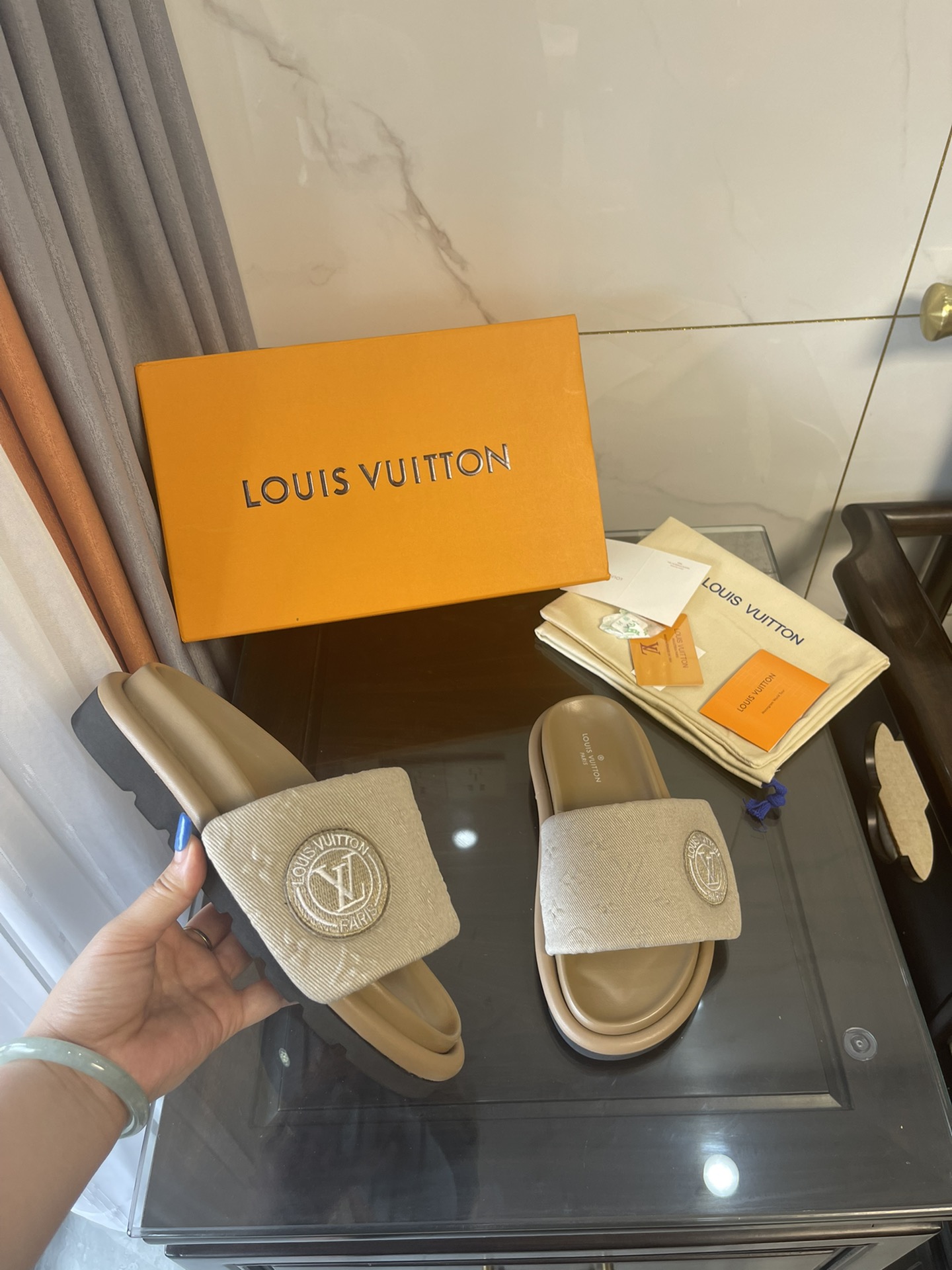 Louis Vuitton Women's Pool Pillow Comfort Mule Brown For Women LV - Soul Replicas