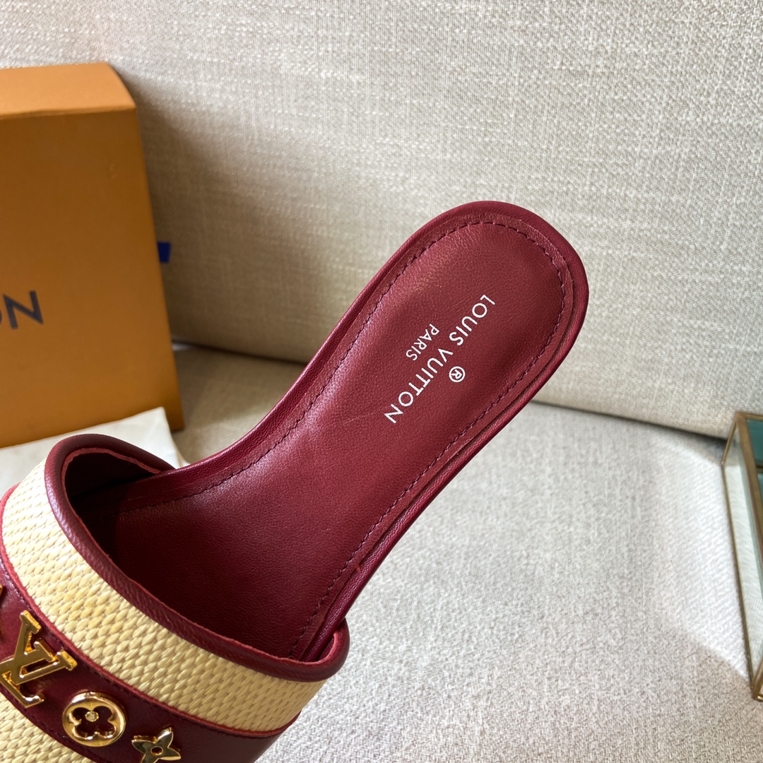 Louis Vuitton Women's Lock It Mule Purple For Women LV - Soul Replicas