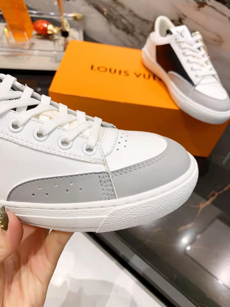 Louis Vuitton Charlie Sneaker Mix Of Recycled And Bio-Based Sustainable Materials Cacao Brown For Women LV 1A9JN8 - Soul Replicas