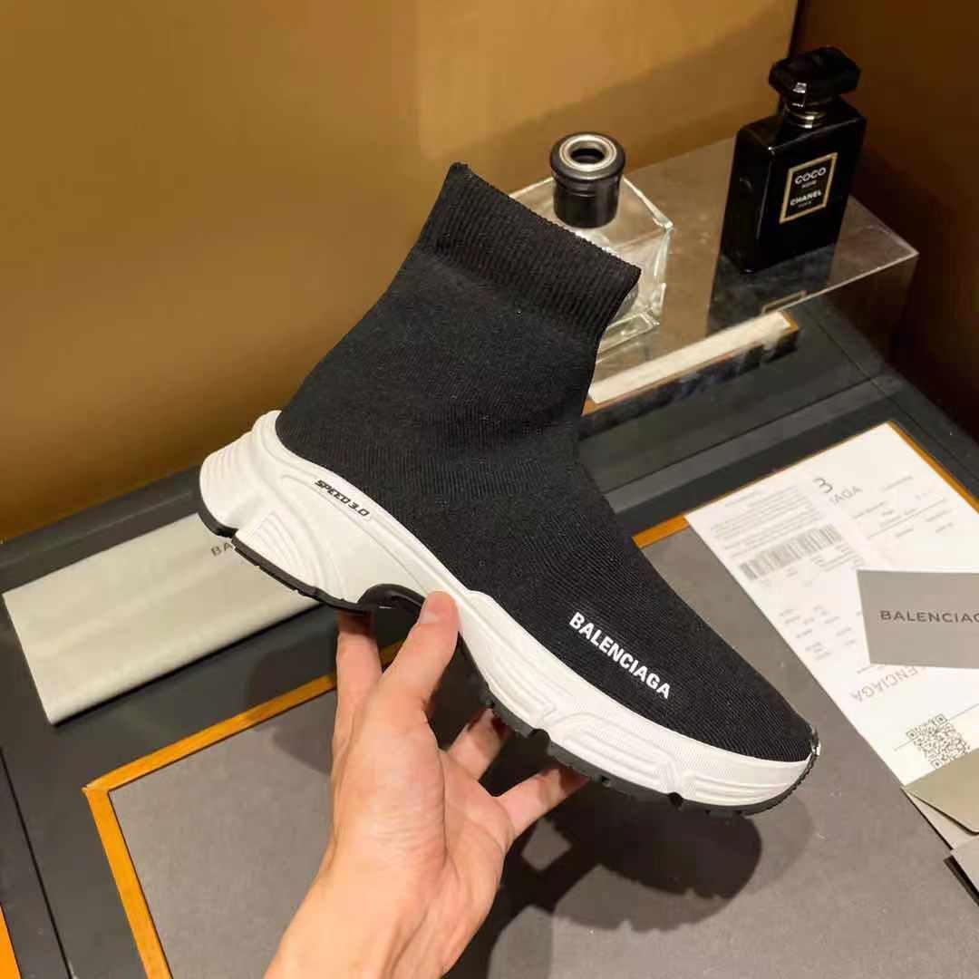 Balenciaga Speed Trainers Black For Women 645056W2DBP1013 - Soul Replicas