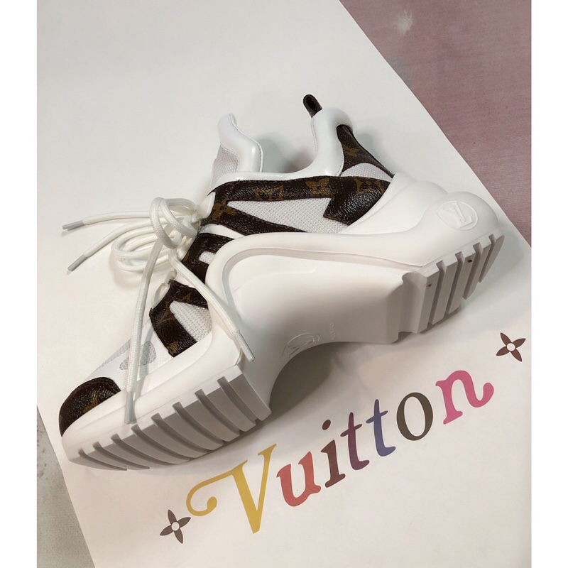 Louis Vuitton Women's LV Archlight Sneaker White For Women LV 1A43KV - Soul Replicas