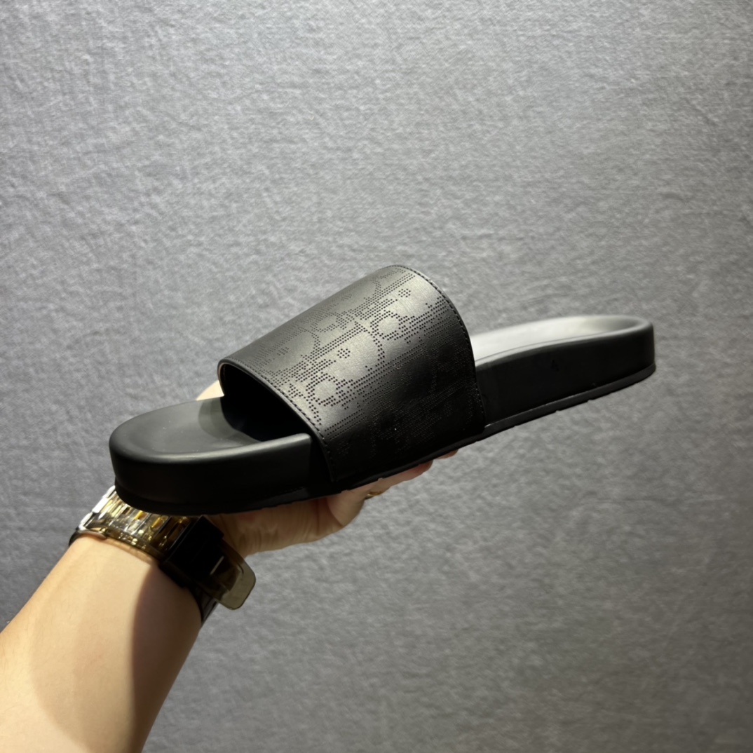 Christian Dior Dway Slide Black For Men CD - Soul Replicas