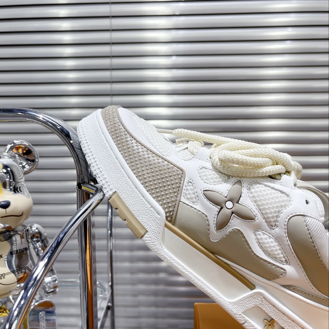 Louis Vuitton Women's Skate Sneakers Beige For Women LV - Soul Replicas