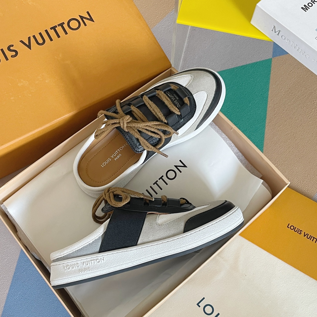 Louis Vuitton Women's Lous Sneakers White For Women LV - Soul Replicas