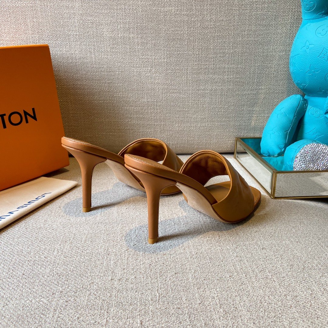 Louis Vuitton Women's Revival Mule Brown For Women LV - Soul Replicas
