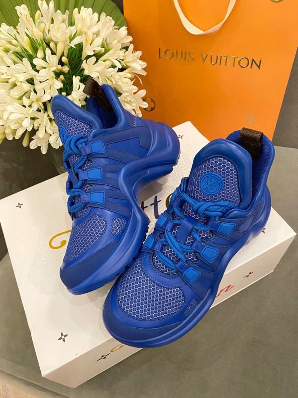 Louis Vuitton LV Archlight Sneaker Blue For Women LV - Soul Replicas
